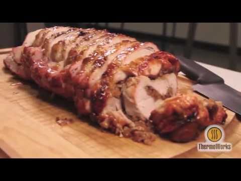 Indirect Heat: Grill-Roasted Sweet Stuffed Pork Loin