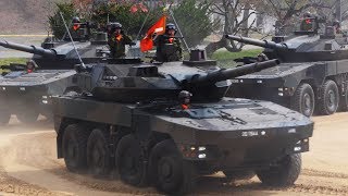 2017 日本原駐屯地記念行事 観閲行進 16式機動戦闘車 7′30″頃