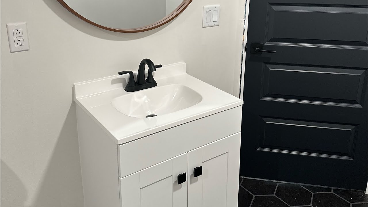 Installing the Cheapest Vanity I Could Find YouTube