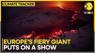 Mount Etna Ignites: Europe's Fiery Giant Puts On A Show | WION Climate Tracker