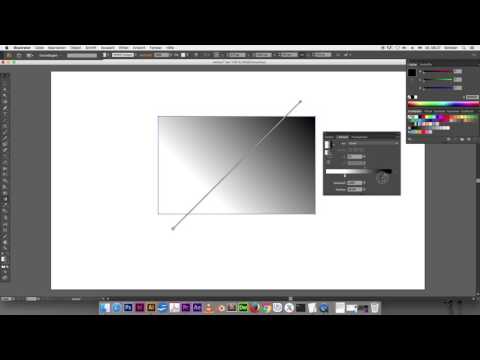 Video: Wie erstellen Sie einen benutzerdefinierten Farbverlauf in Illustrator?