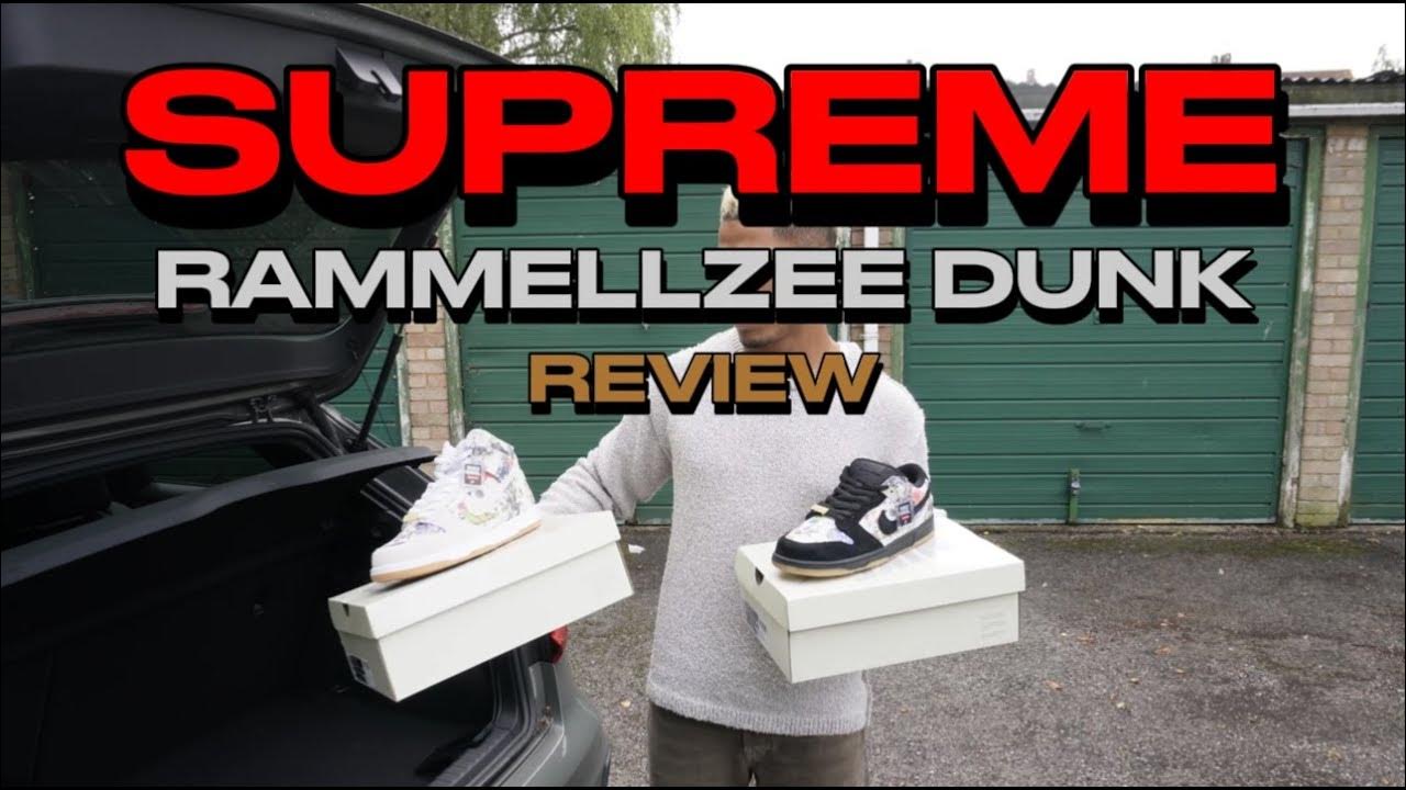 Supreme x Nike SB Dunk High Rammellzee FD8779-100