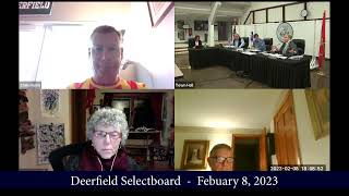 Deerfield Selectboard - February 8, 2023