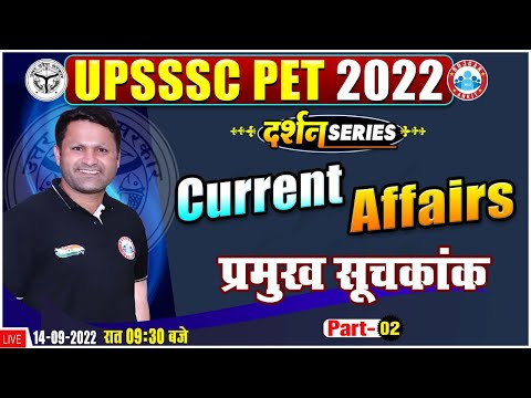 Important Index 2022 | UPSSSC PET Current Affairs #26, Current Affairs For UP PET, CA By Sonveer Sir