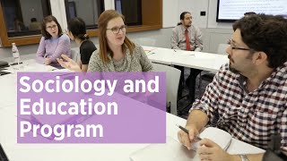 Sociology And Education Program At Teachers College