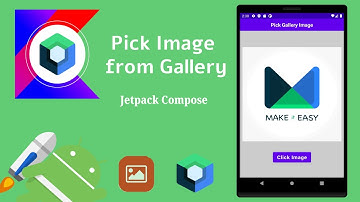 How to Pick Image from Gallery in JetPack Compose | Navigation | Android | Make It Easy