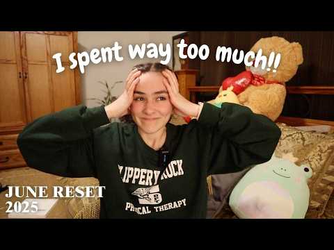 June Financial Reset | recovering from a high spend month