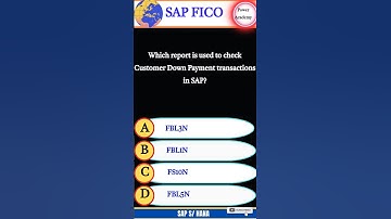 SAP FICO Interview Questions and answers August 20, 2025#shorts