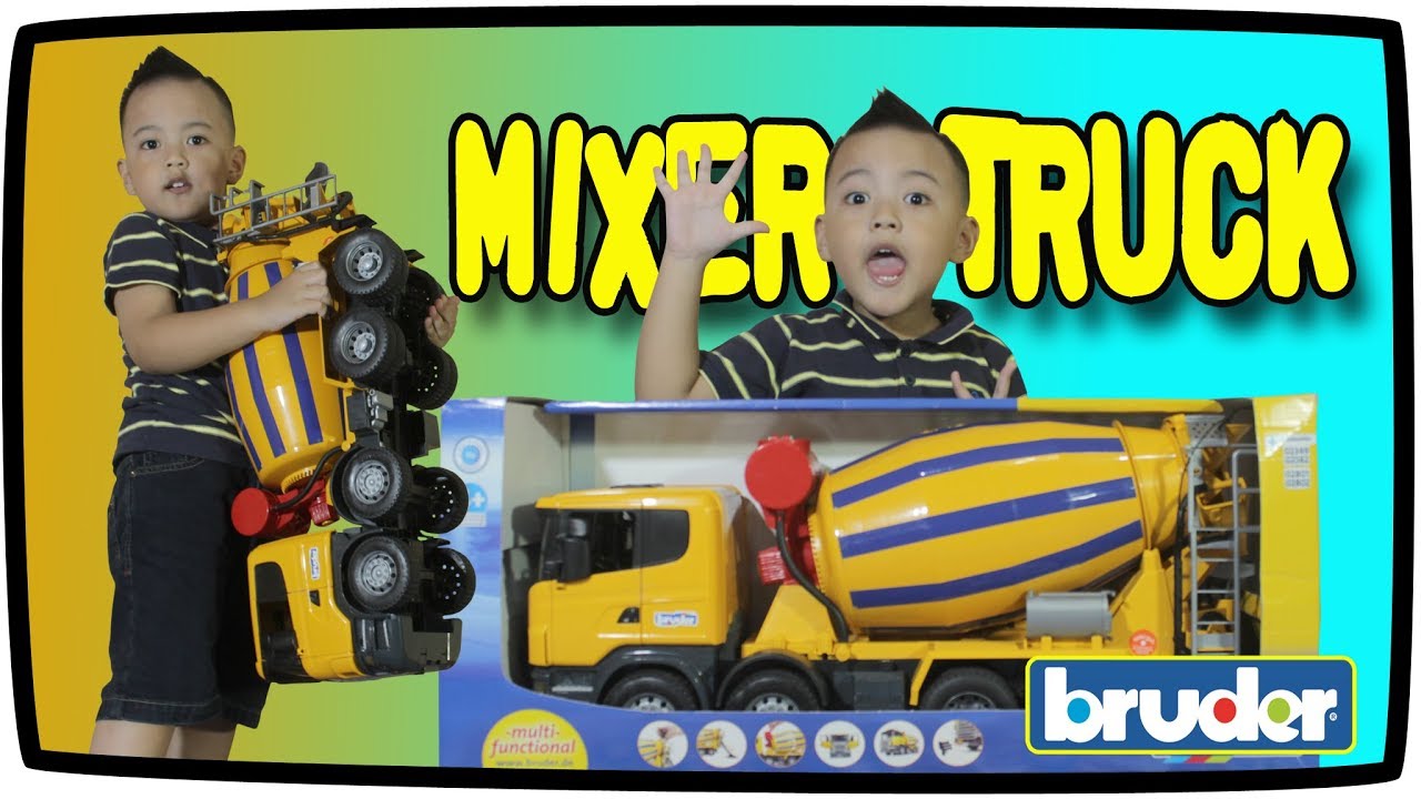 Mainan Mobil Truk  Molen  Besar Bisa Ngecor Bruder  Toys 