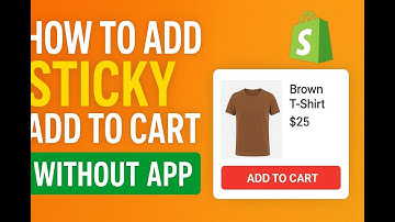 How to Add Sticky Add To Cart button in Shopify (Without App) || Free Shopify Tutorial 2025