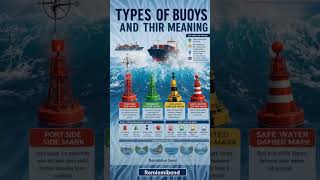 Navigating safely at sea! ⚓ Understanding the importance of navigation buoys. #Maritime #Seafarer