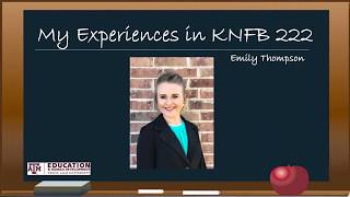 Knfb 222 Final Assessment Video