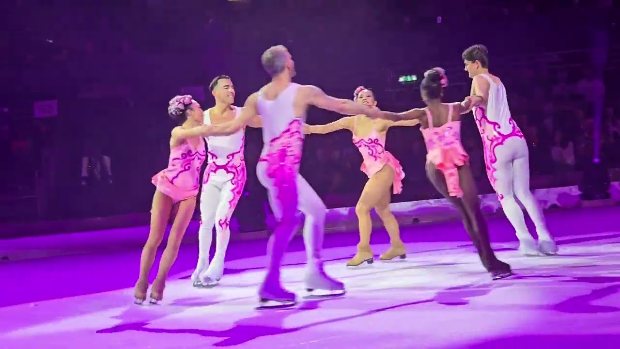 Torvill & Dean performing Barnum on the Our Last Dance - 50th Anniversary Tour