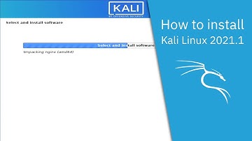 How to install Kali Linux 2021.1