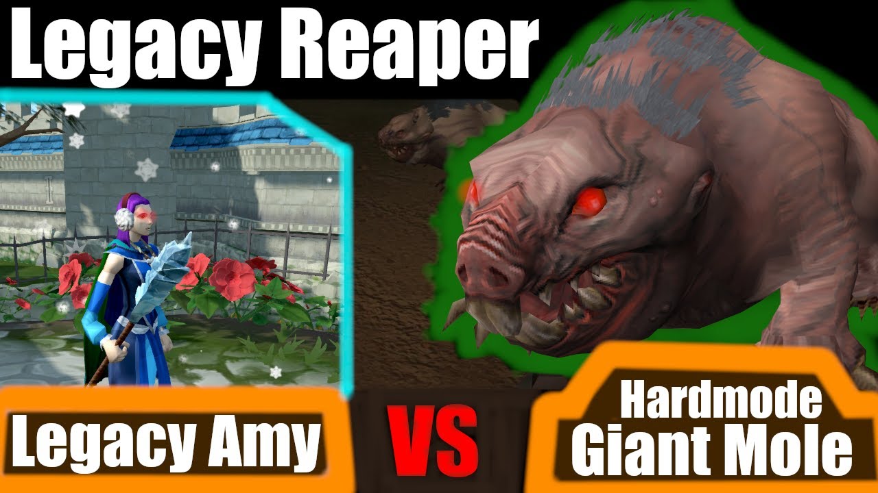 [RS3] Legacy Reaper Task | Cheesing Hardmode Giant Mole