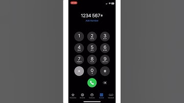 Een toestelnummer kiezen op de iPhone