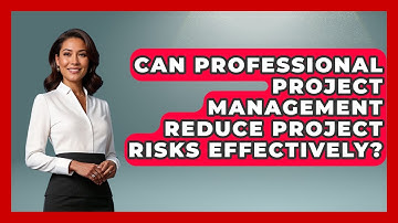 Can Professional Project Management Reduce Project Risks Effectively?