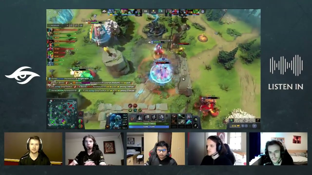 Team Secret ARMEL "WE CAN SLOWLY F*CK THEM!" 🗣 vs OG