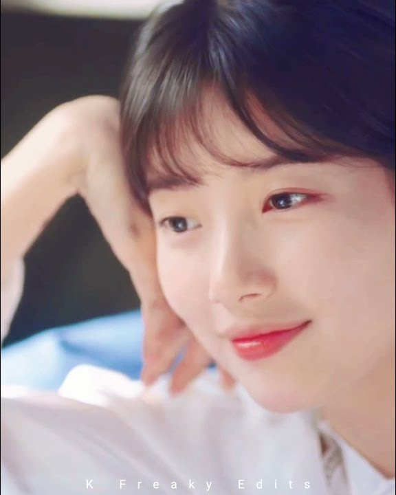 Suzy leaves a trace of a kiss on Nam Joo-hyuk while he sleeps🥰 Startup whatsapp status #suzy #shorts