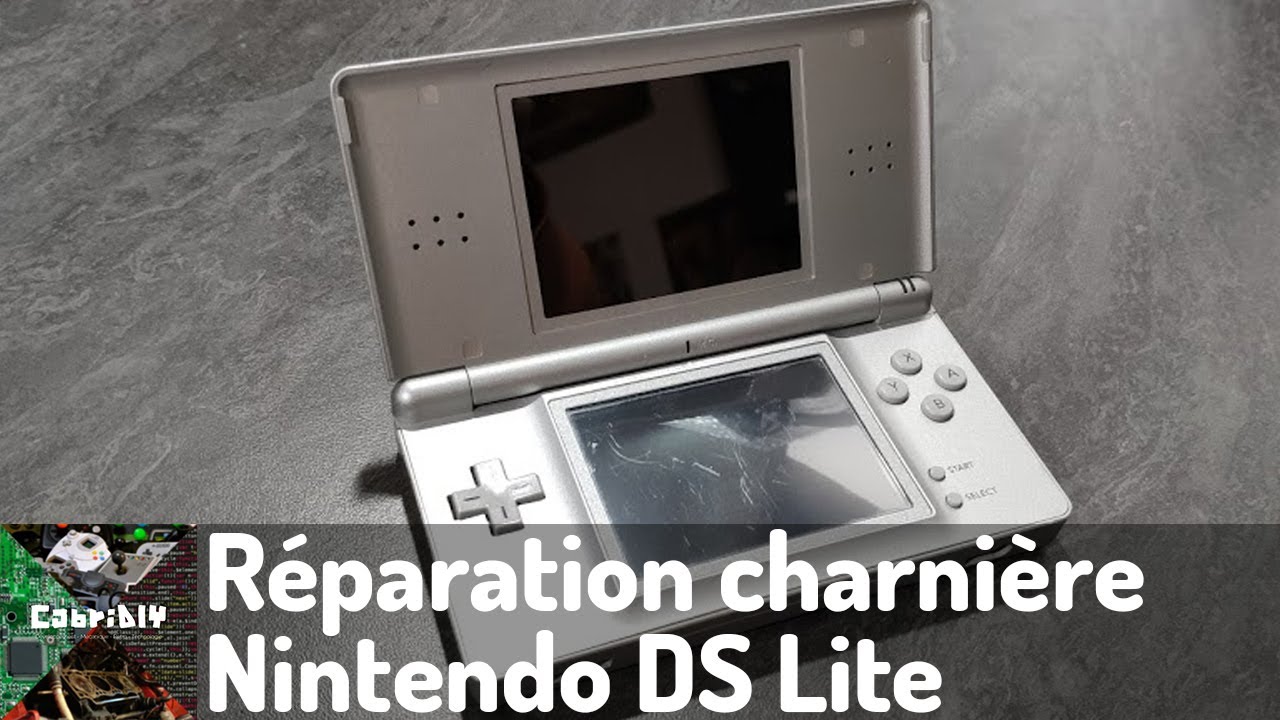 Réparation charnière DS Lite YouTube