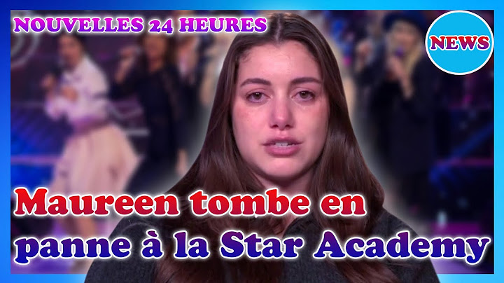 Maureen tombe en panne alors qu'elle enregistre une chanson inédite de Grégory Lemarchal