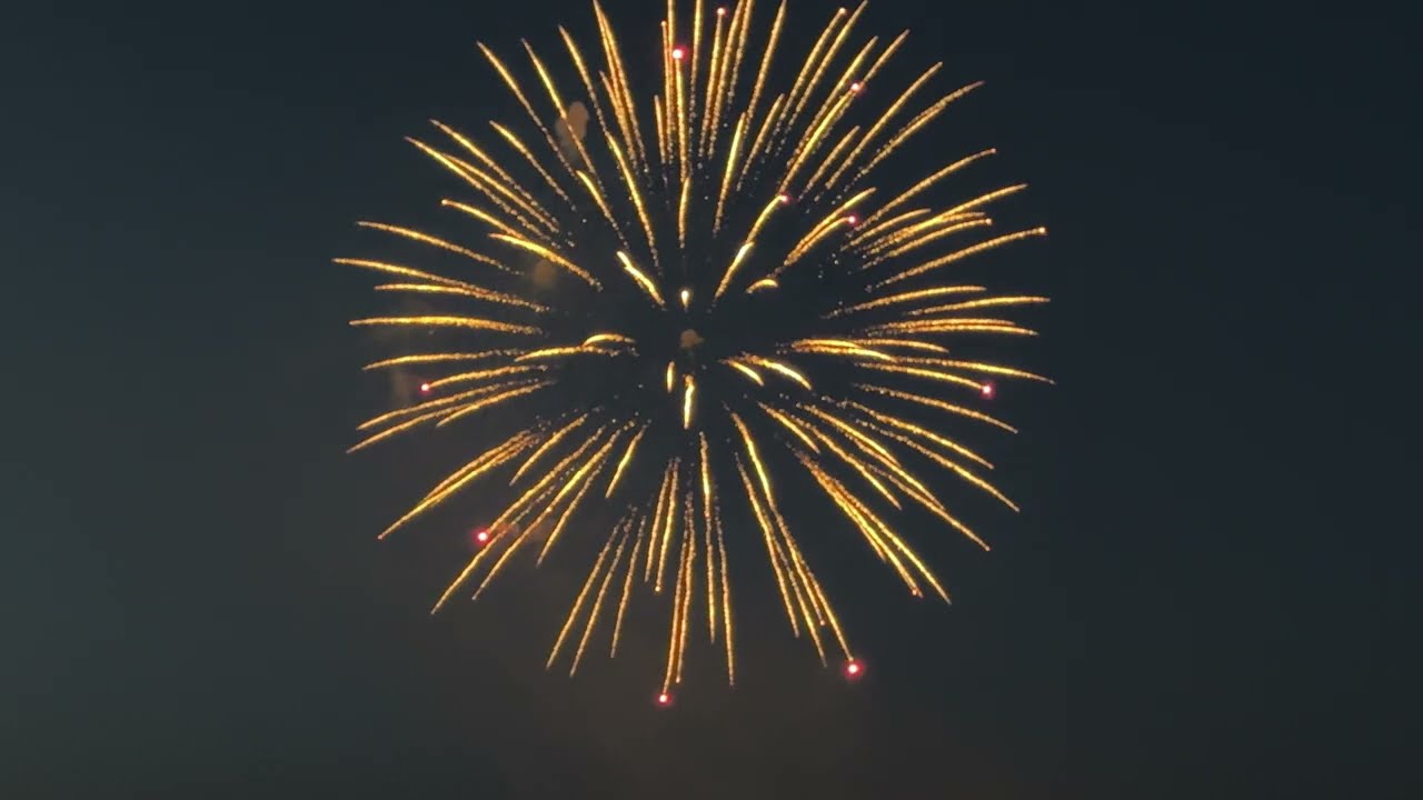 Kieler Woche Feuerwerk 2024 SEGELFEUERWERK SCHILKSEE 26.6.2024