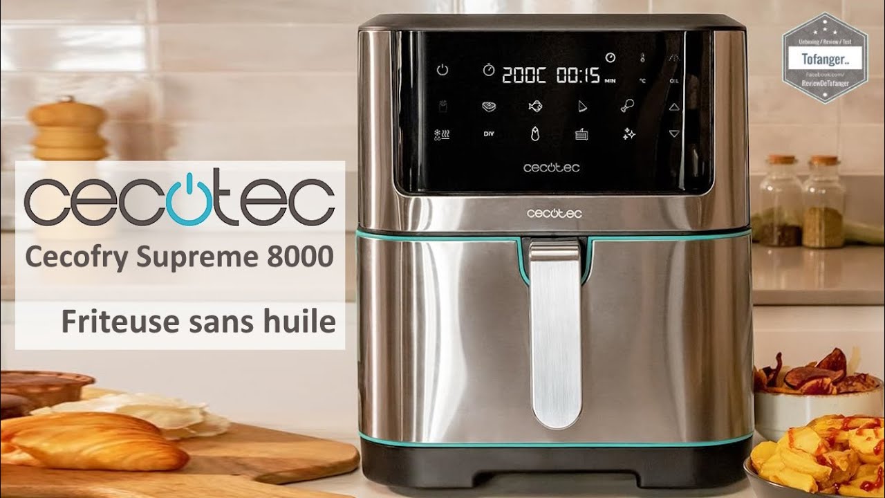 Cecofry Supreme 8000 Freidora sin aceite airfryer 8 L Cecotec