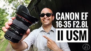 Canon EF 16-35 mm f/2.8L II USM Lens REVIEW - YouTube