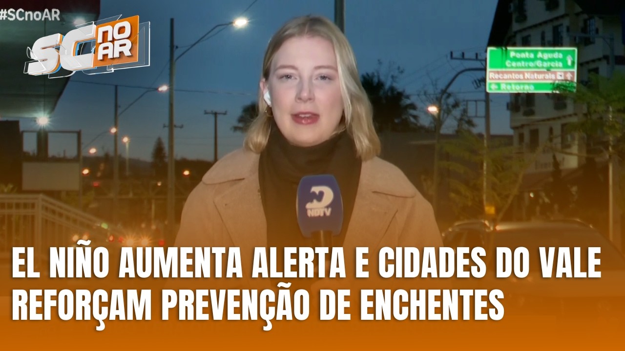 Vale do Itajaí reforça prevenção contra enchentes diante do El Niño