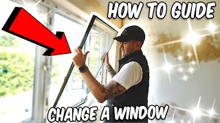 How to change a double glazed unit