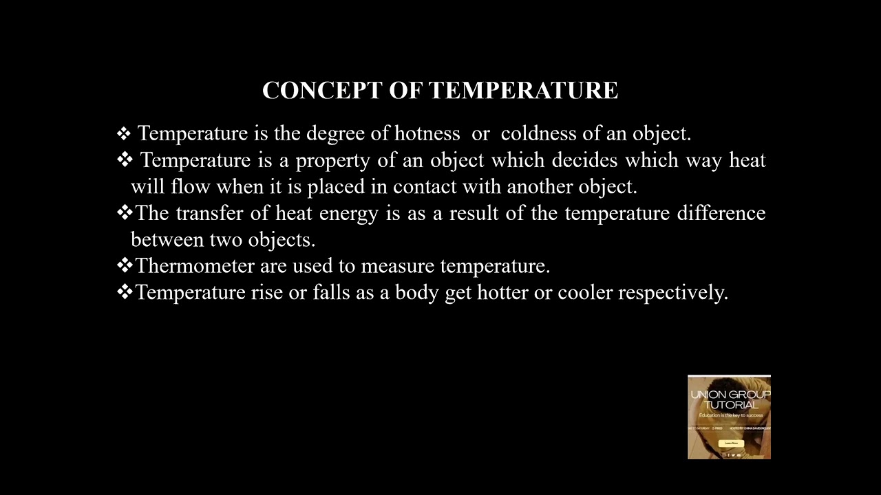 concept of heat and temperature(1)