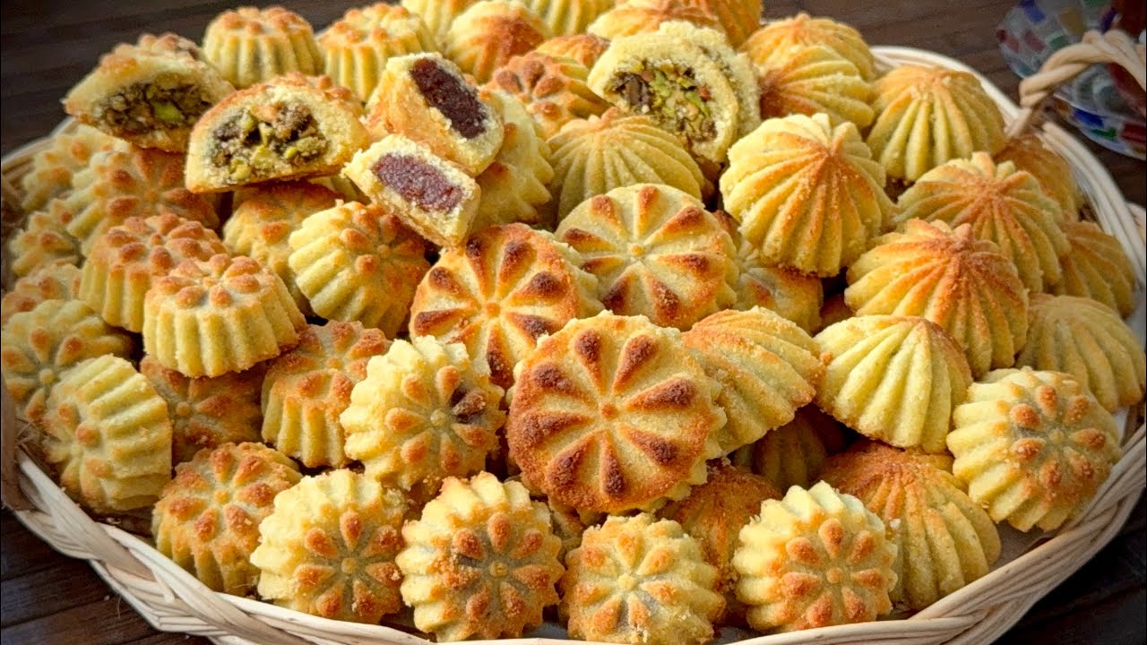 كل أسرار معمول السميد الفاخر خطوة خطوة هش وطري والطعم أفخم من المحلات👌