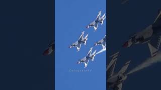Thunderbirds Performing at AV Airshow 2022! #avairshow #thunderbirds #usaf #airshow #aircraft #viral