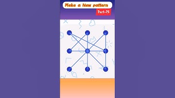 Make a New pattern lock part-75  || COMMENT YOUR NAME || #shorts #pattern #viral #like #views #share