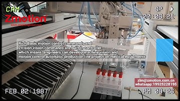 Good helper for medical test tube sorter--Zmotion motion controller ✌ #all #subscribe #industria