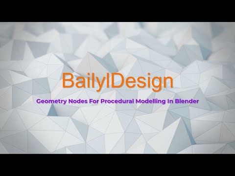 The Blender Geometry Nodes Course - Official Trailer