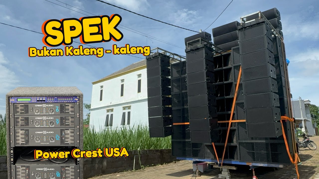 Ngeriii.. Hasil Bumi Audio Cek Sound Pakai Power Eropa Terbaru😱🔥