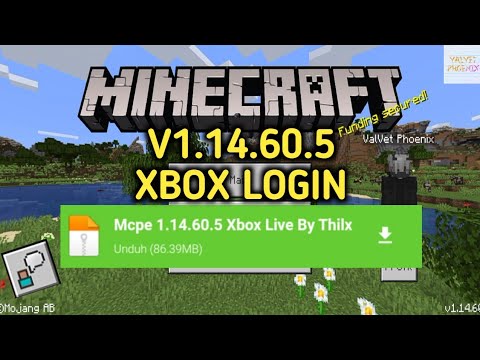 MINECRAFT PE VERSI 1.14.60.5 [OFFICIAL] BISA LOGIN XBOX  