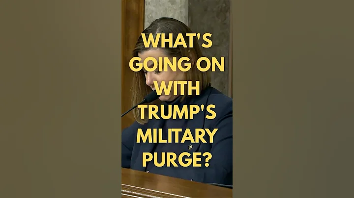 What’s going on with Trump’s military purge?