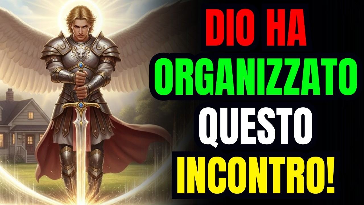 L'Arcangelo Michele dice: Questo incontro non è avvenuto per caso; ascolta con la tua anima.