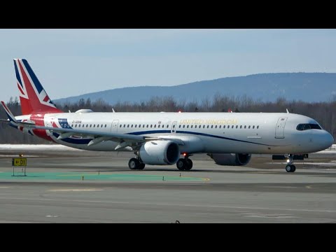 G7 Foreign Ministers Departures/Rare Winter 2025 Visits - Québec City Airport (YQB)