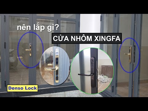 Video Khóa vân tay cửa nhôm - youtube