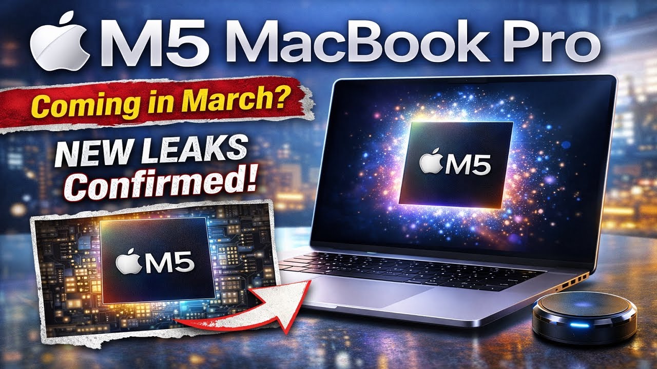 M5 MacBook Pro Coming in March? New Leaks Confirmed! - YouTube