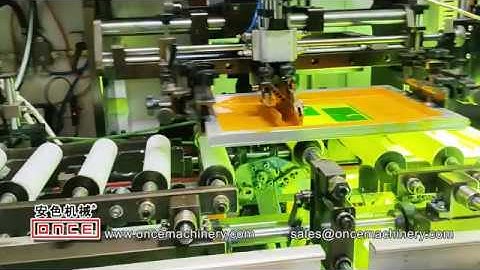 ONCE Machinery OS-767-4 Four Colors Automatic Round Bottle Silk Screen Printing Machine