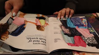 ASMR Fast Page Turning - No Talking - Magazine Page Flipping - Fast Page Flipping - Relax and Sleep