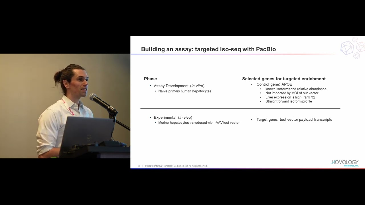 Iso-Seq for studying rAAV expression | Terrence Hanscome