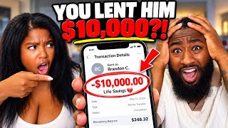 I LENT MY FRIEND $10,000 FROM OUR LIFE SAVINGS… HE LOST IT ALL! 😳 HER REACTION WAS INSANE