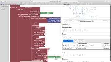 Meadow: simulating Marlowe contracts