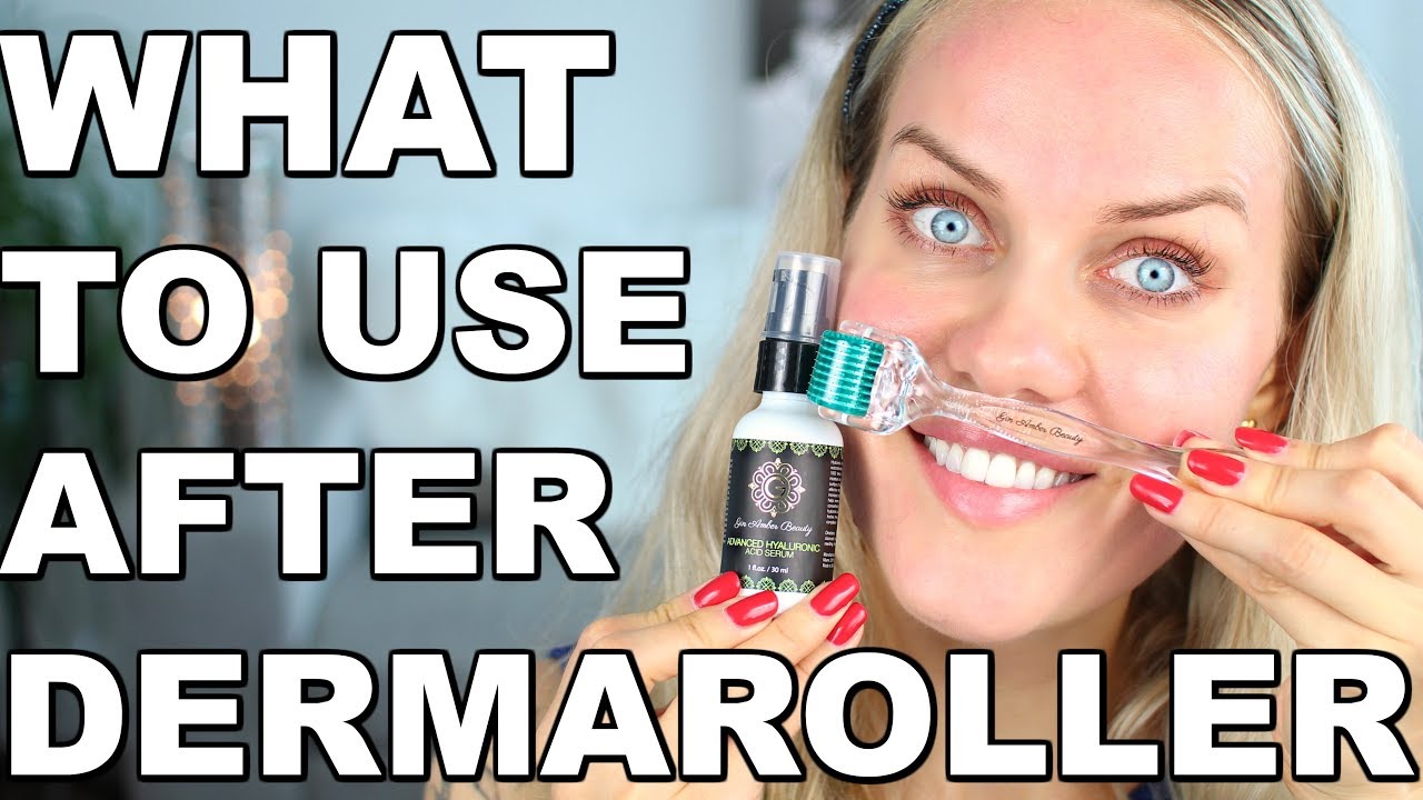 DERMAROLLER - What to use after?