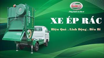 Xe ép rác 2m3 thu gom rác linh động | Xe chuyên dùng SAMCO